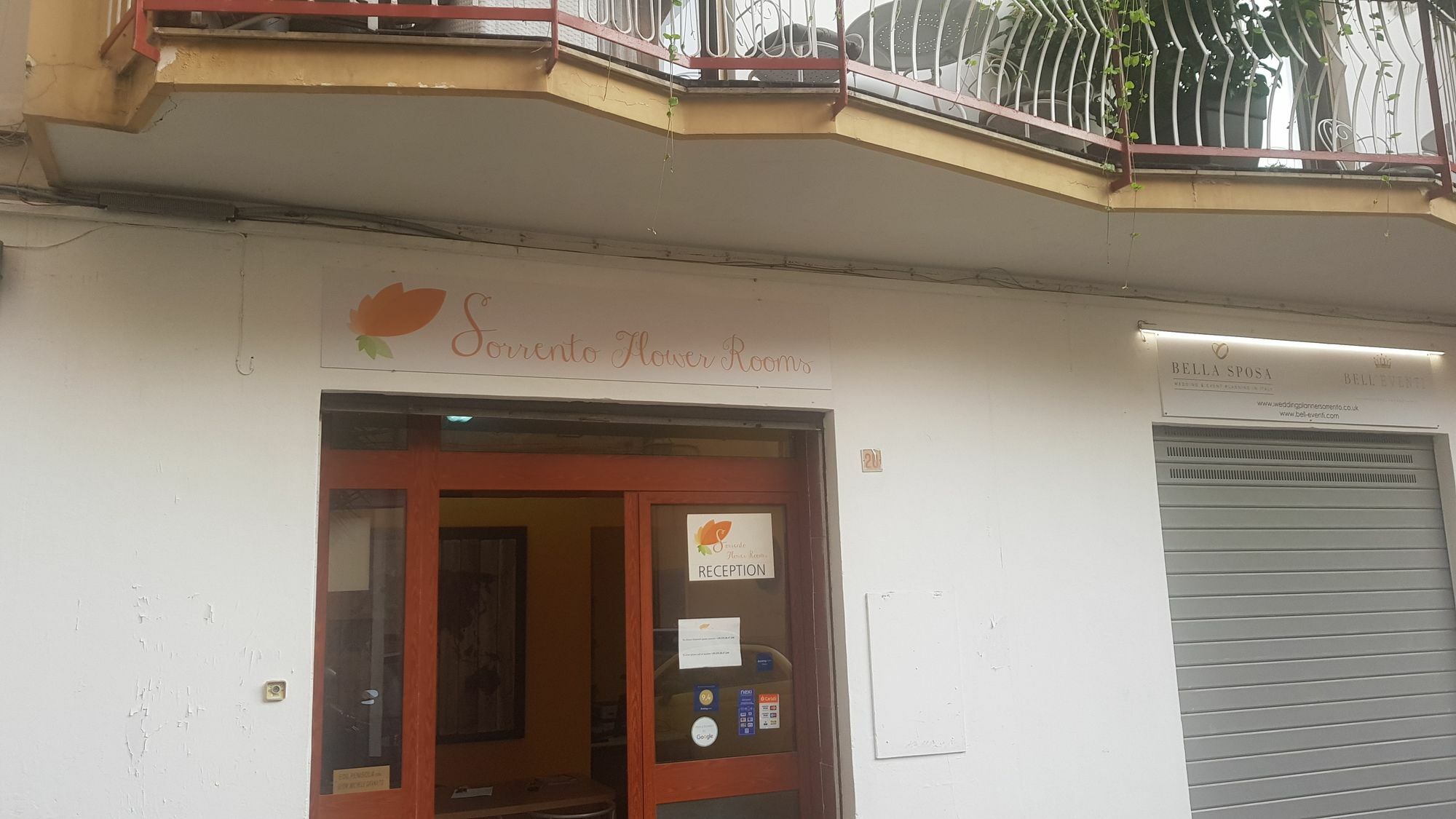 Sorrento Flower Rooms Exterior foto
